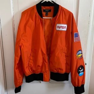 Forever 21 NASA bomber jacket